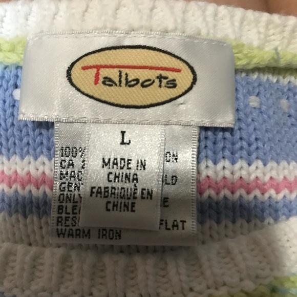 ✨SOLD✨Multicolored Talbots Blouse - Picture 4 of 4